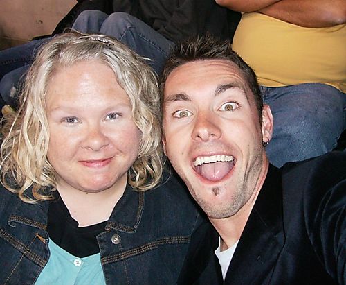 Brewers game - bryan lea ann 05-27-08