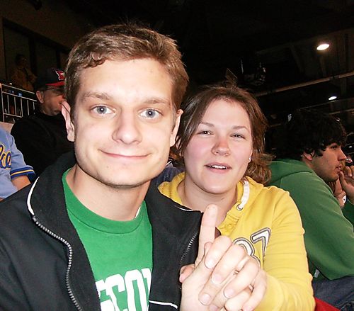 Brewers Game - katie AJ 05-27-08