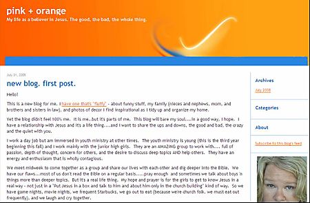 Pinkandorange - screenshot