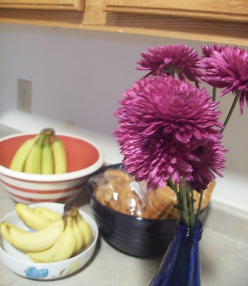 Flowers + bowls Flowers + bowls