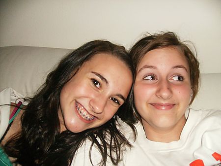 FreakyBlair + her best friend