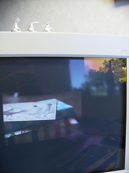 Glimpse of the outside world + kisses