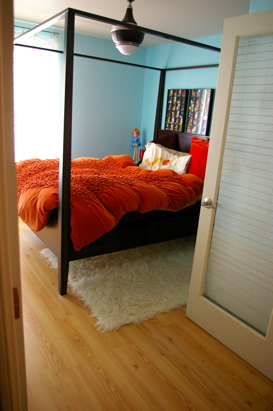Orange bedroom 1 Orange bedroom 1