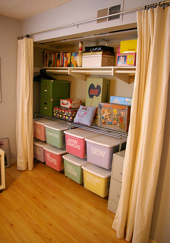 Orange bedroom 1 closet Orange bedroom 1 closet