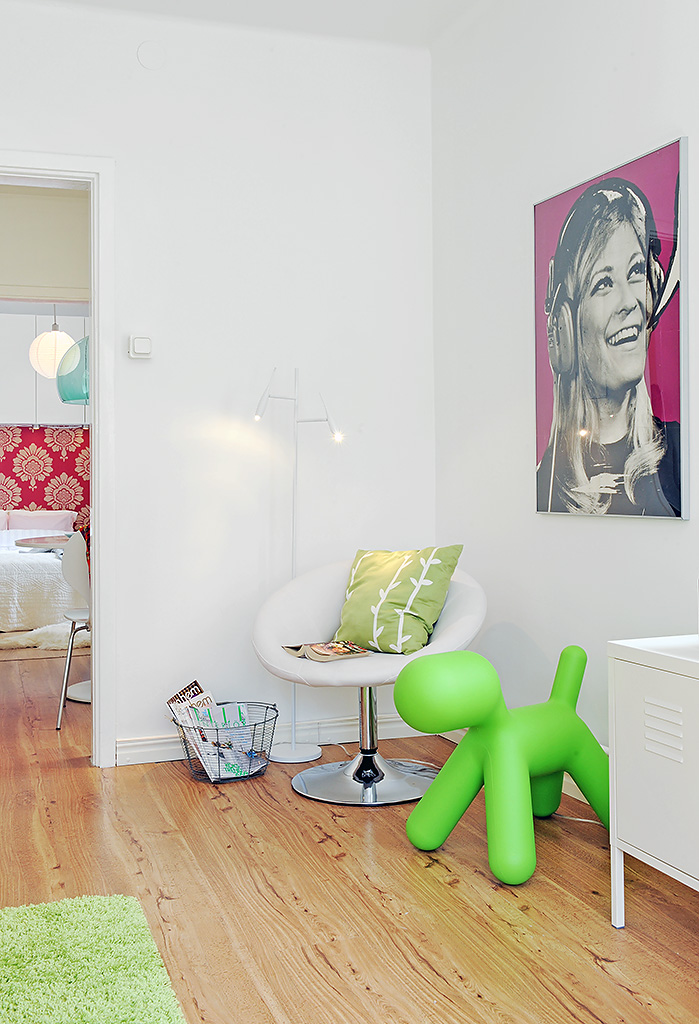 Copenhagen apt - white COLORFUL 12