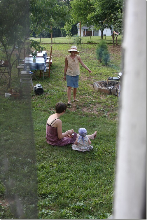 Rachel - friends backyard