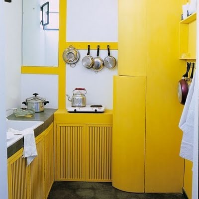 Marie claire maison - yellow kitchen Marie claire maison - yellow kitchen