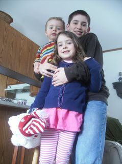 Tall kids series - all three kids - hudson - mimo - caleb