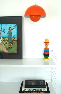 Orange lamp - dore doris 2