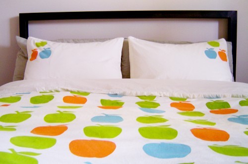 Apple duvet