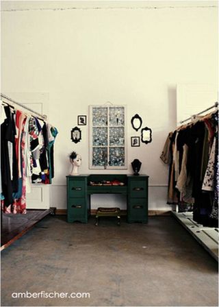 Amber fischer - brass razzoo 3  two clothes racks