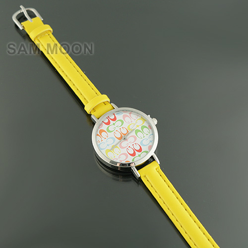 Yellow watch from sammoon dot com