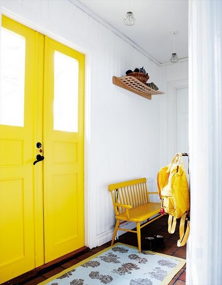 Yellow door