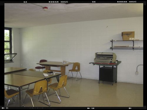 Decor demon teachers lounge before 2