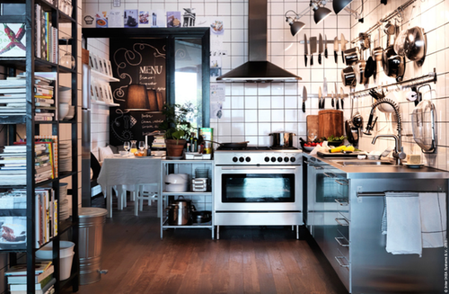 Ikea kitchen - via emmas blog 2