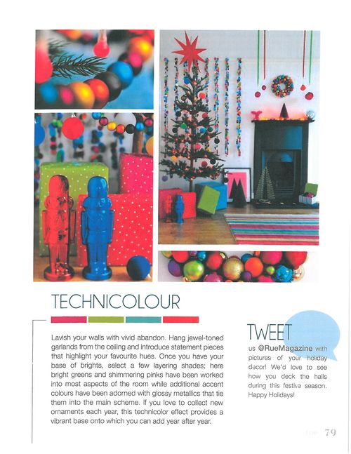 Bright christmas - via rue magazine issue 2