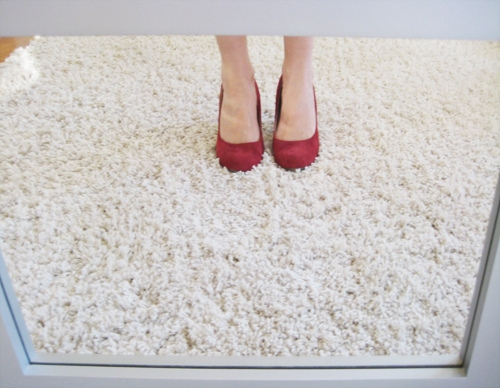 Ish and chi - red shoes