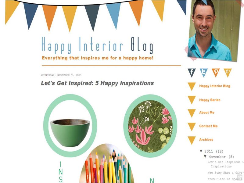 Happy interior blog - screenshot
